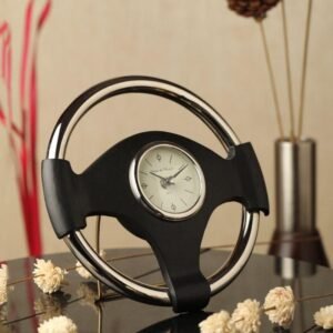 table clock vintage steer table clock silver 1.jpg