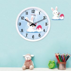 wall clock painter rabbit wall clock 1.jpg
