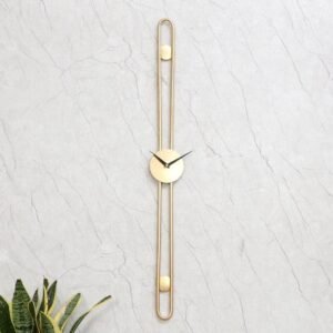 wall clock stripe story wall clock gold 1.jpg